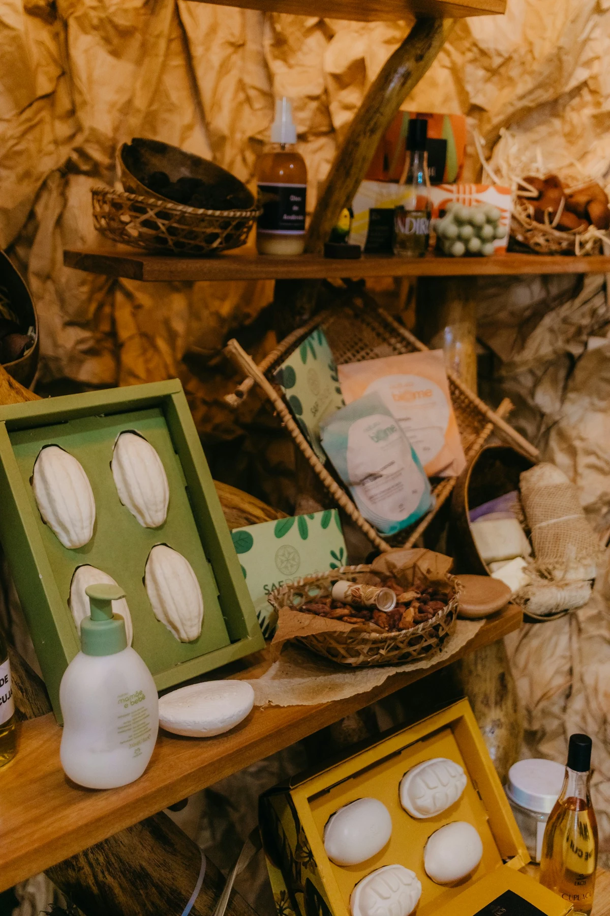 Soap and personal-care products showing possible formulation formats